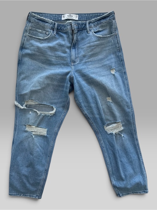 Hollister Denim - Hollister Women's High Rise Distressed Mom Jeans